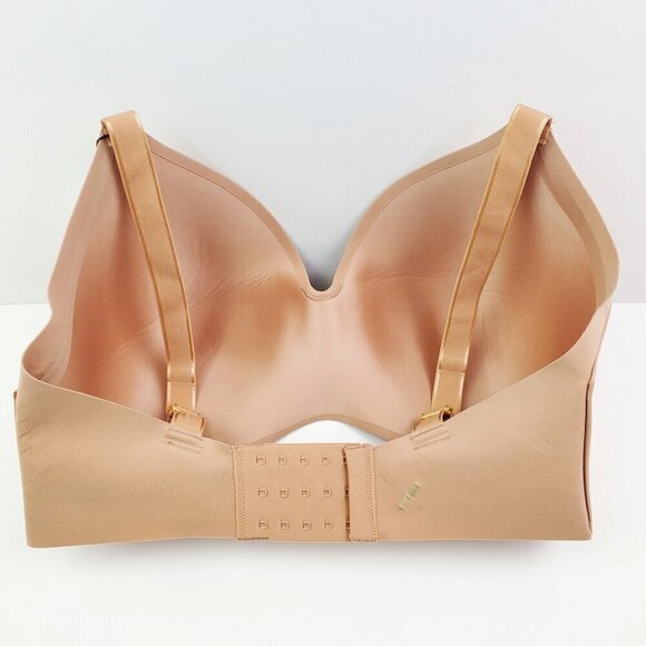 KNIX WingWoman Contour Bra Size 7++ (36/38G) Wireless Plunge Nude Comfort NWT - Picture 9 of 15